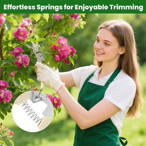 NXIRQNH pruning shears safety lock engaged to prevent injuries