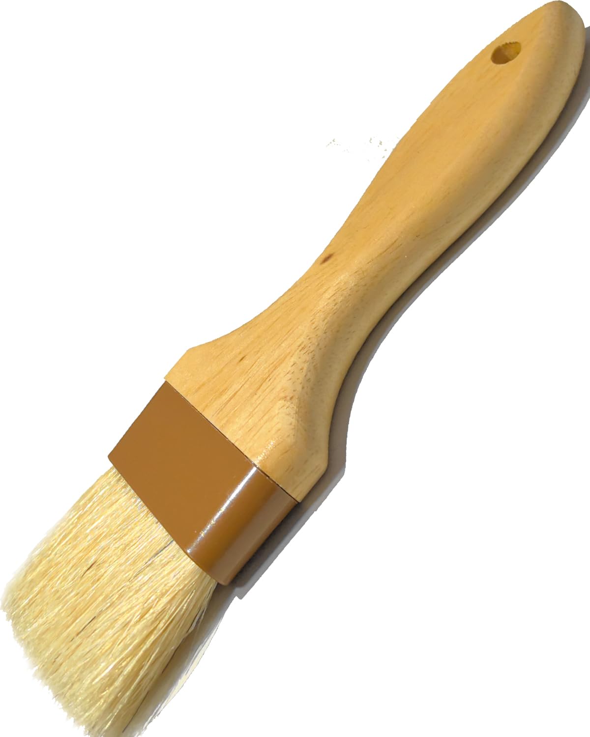 NXRACSH pastry brush 2in natural boar bristles for even butter application.