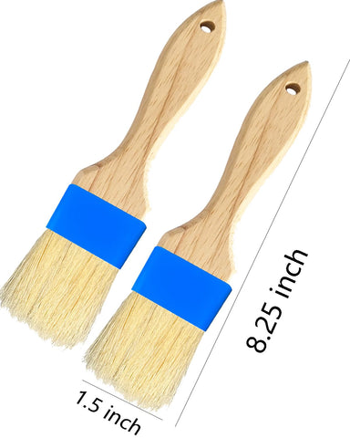 NXRACSH pastry brush wooden handle remains comfortable during use