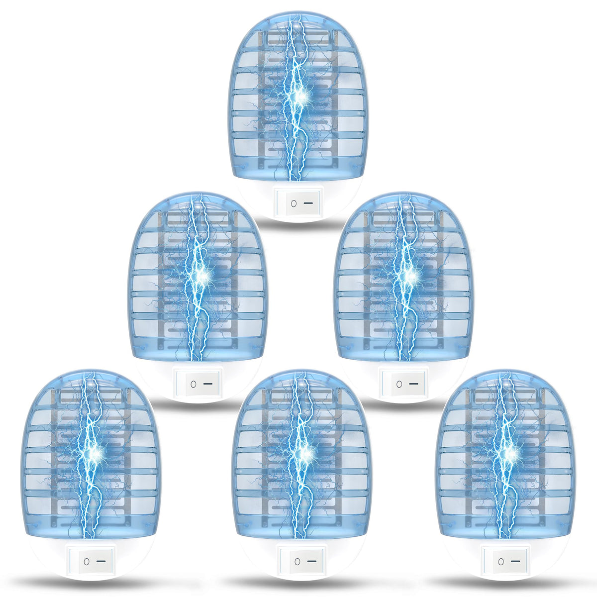 NYATNO indoor bug zapper front view for quiet indoor pest control.