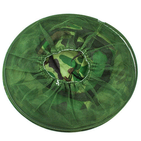 NYKKOLA camo hat helps shield skin from sun and insects during hunts