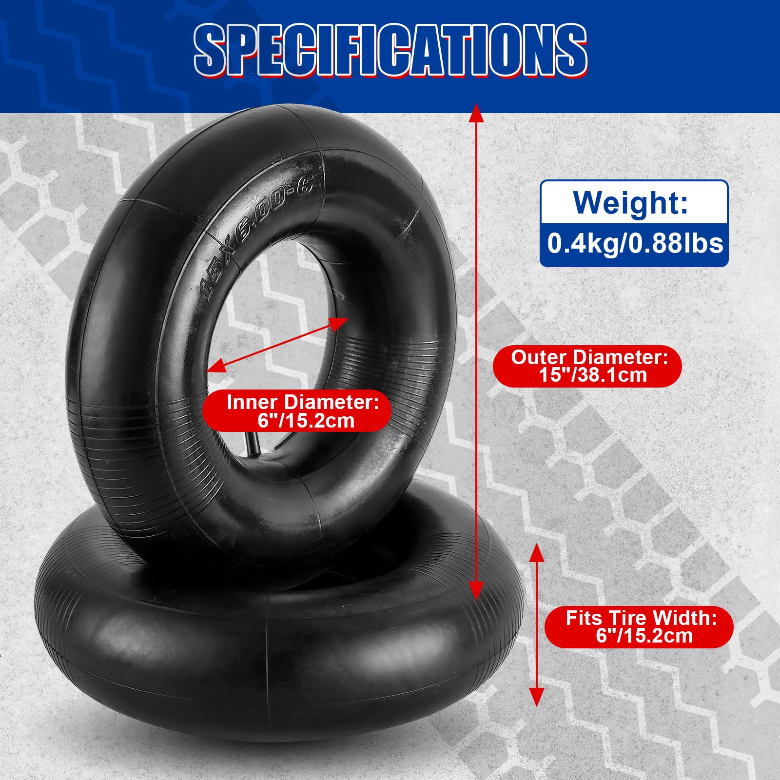 NYXOVA TR-13 straight valve stem for fast inflation and stable pressure.