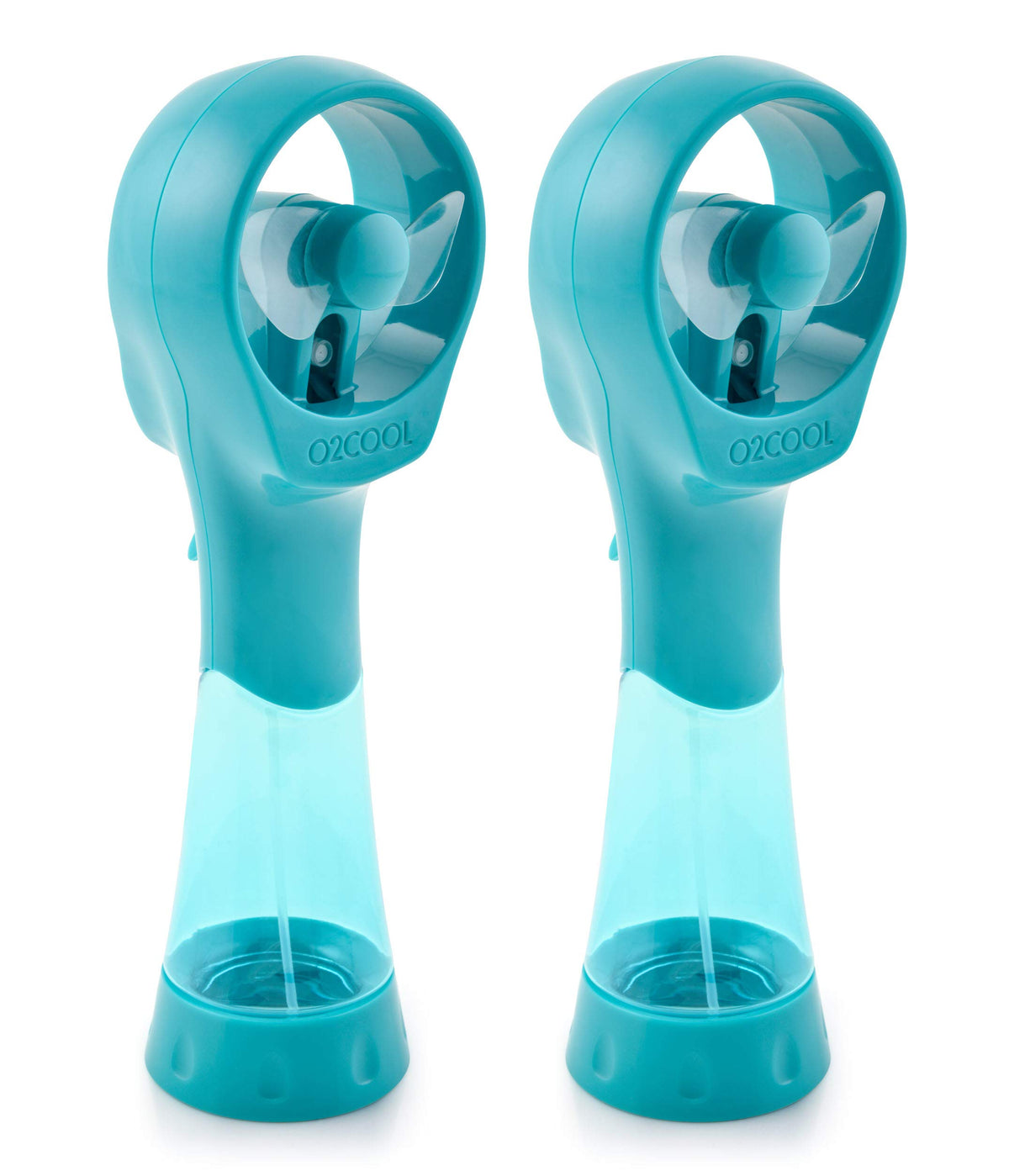 O2COOL Elite teal misting fan for refreshing cooling on hot days