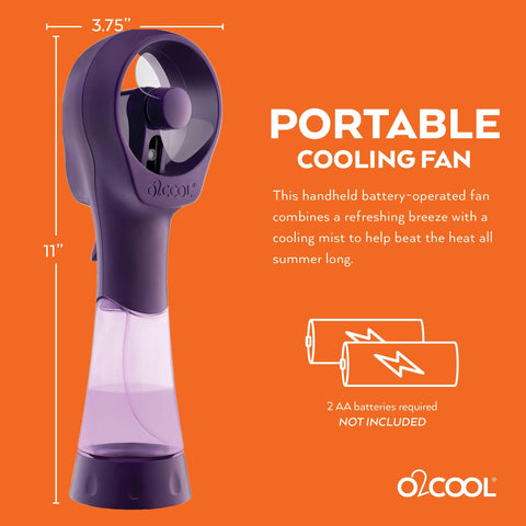 Two-pack purple design handy in a tote bag for travel.
