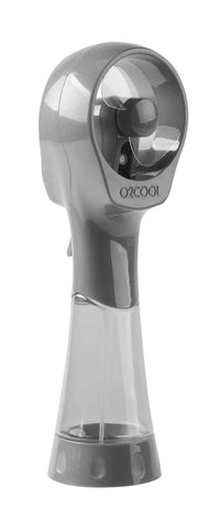 O2COOL Elite misting fan mist spray for instant cooling outdoors.