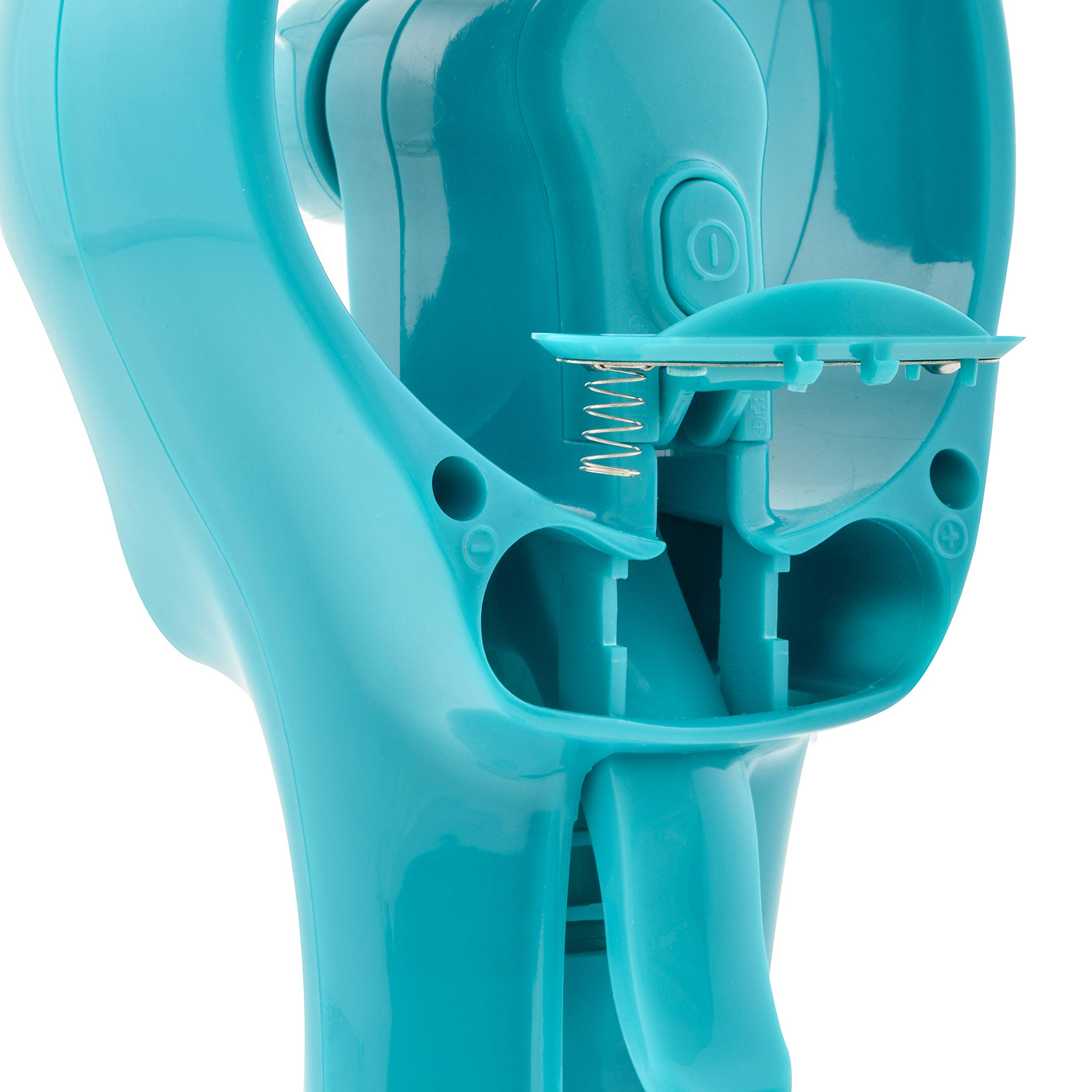 O2COOL Elite misting fan side view shows compact portable cooling.