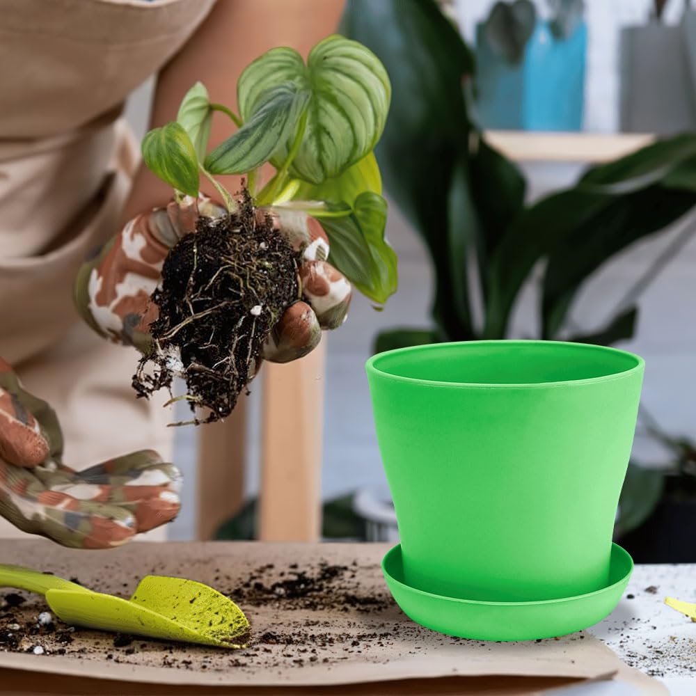 OALCQ durable resin pot restores shape after deformation.