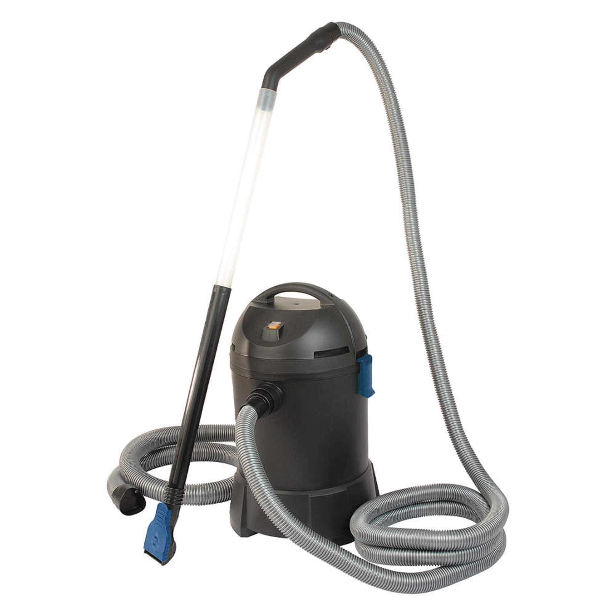 OASE PondoVac Classic front view for efficient pond debris removal