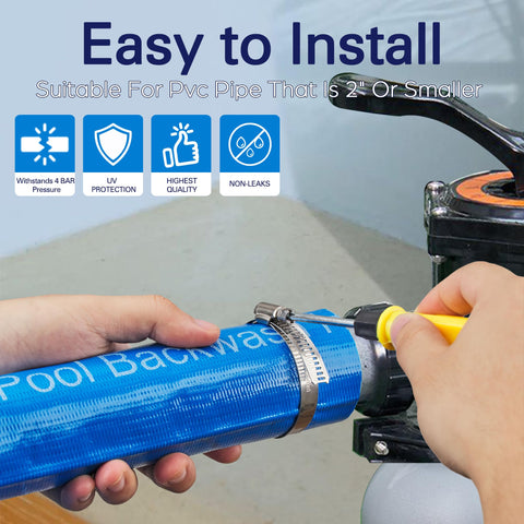 OasisTrim 3-layer PVC hose offers durable, weather-resistant performance