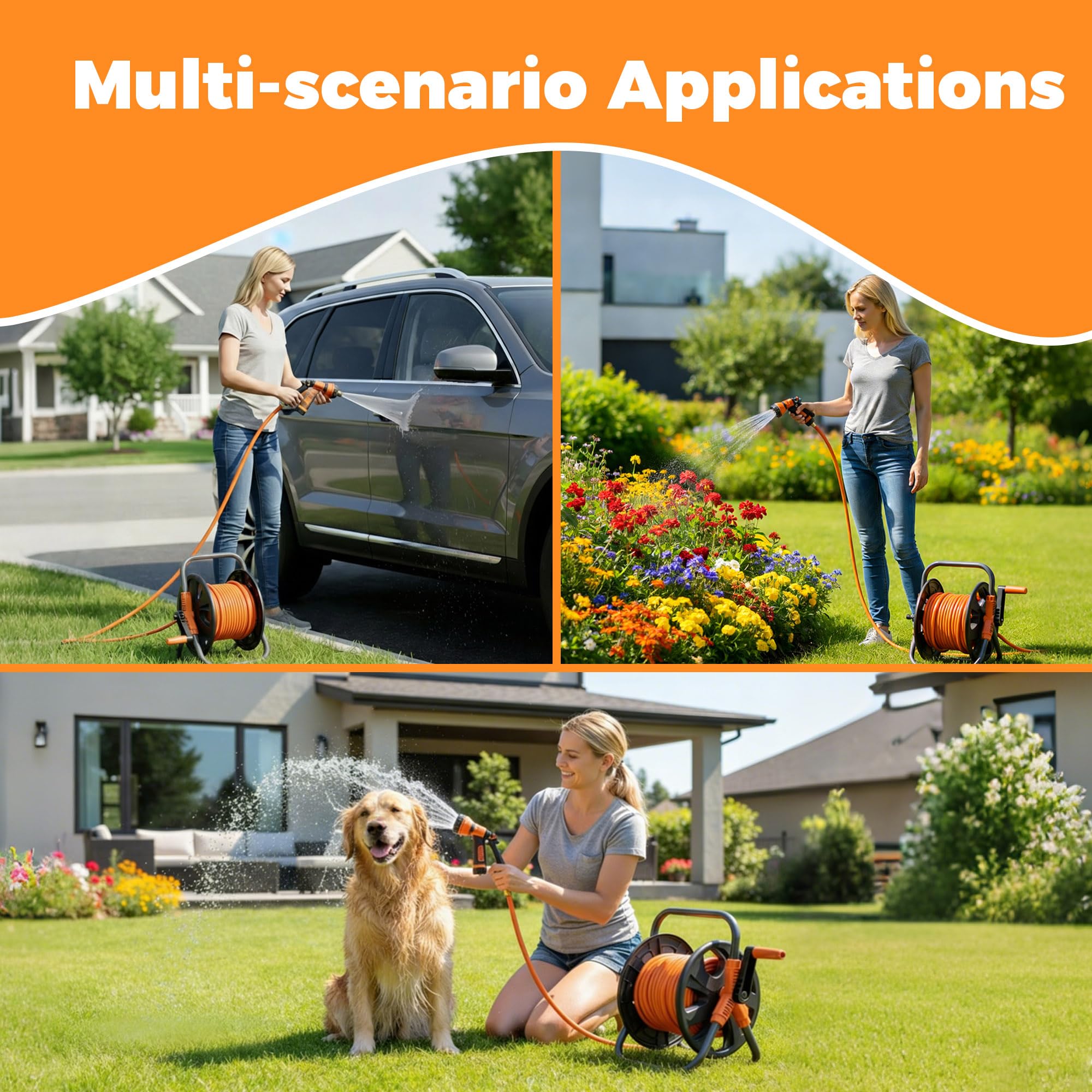 OasisTrim durable plastic construction withstands outdoor use over time.