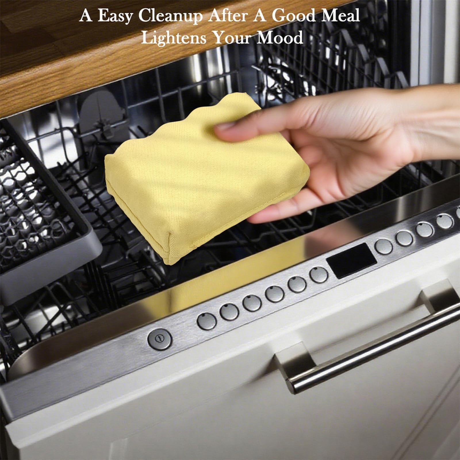 OATISLIFE bristle-free aramid head with sponge for deep cleaning