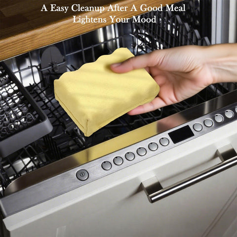 OATISLIFE bristle-free aramid head with sponge for deep cleaning