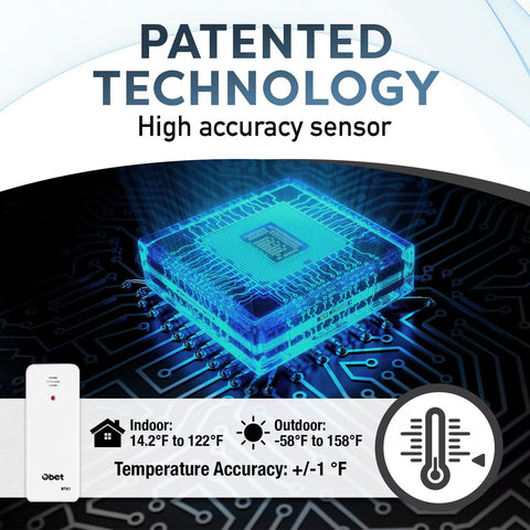 OBET easy setup with battery installation and quick pairing