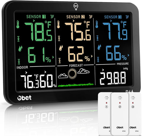 OBET alerts help you stay informed about temperature and humidity changes