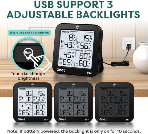 OBET wireless remote sensors extend outdoor monitoring range up to 500 feet