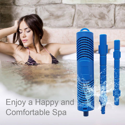 OBMAO clear water spa experience with improved water clarity