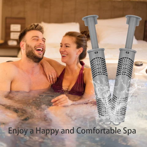 OBMAO grey packaging marks a practical 2-piece spa set.