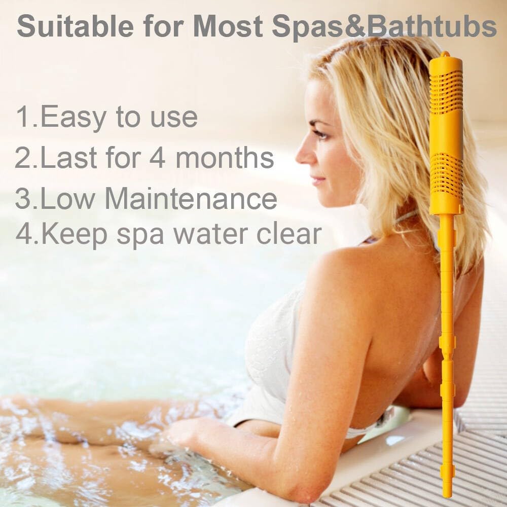 OBMAO four-months lifetime mineral sticks maintaining clear hot tub water