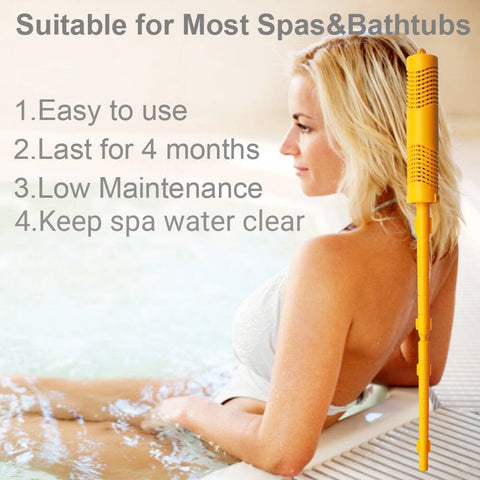 OBMAO four-months lifetime mineral sticks maintaining clear hot tub water