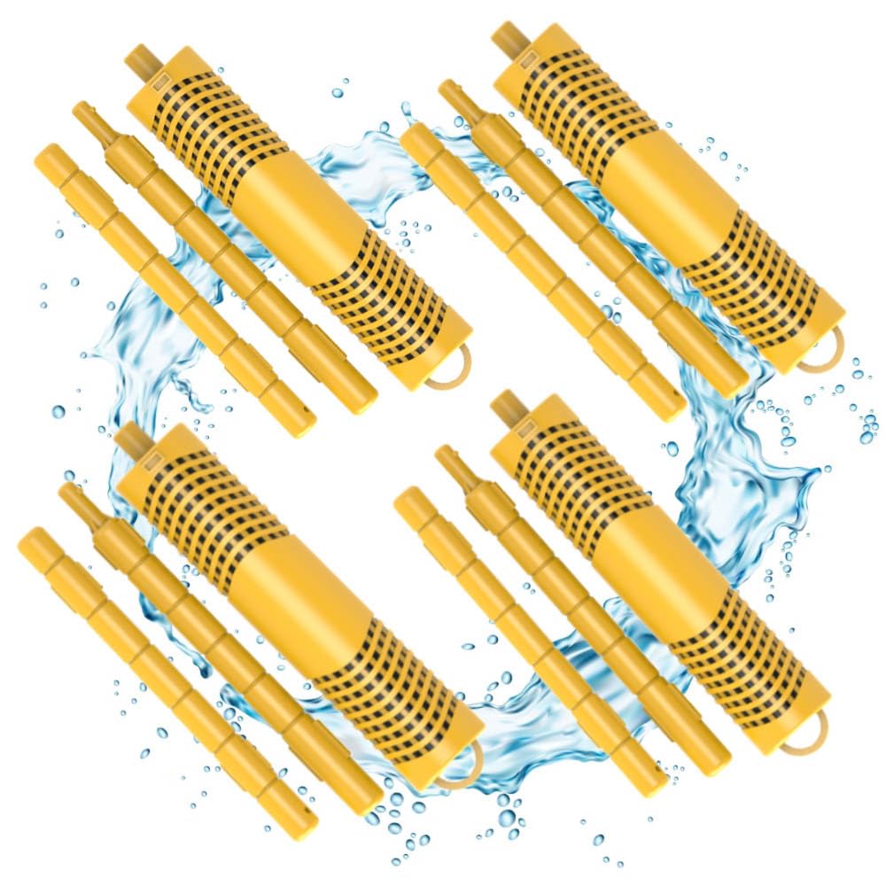 OBMAO spa in-filter mineral sticks yellow 4pcs in use to improve water clarity