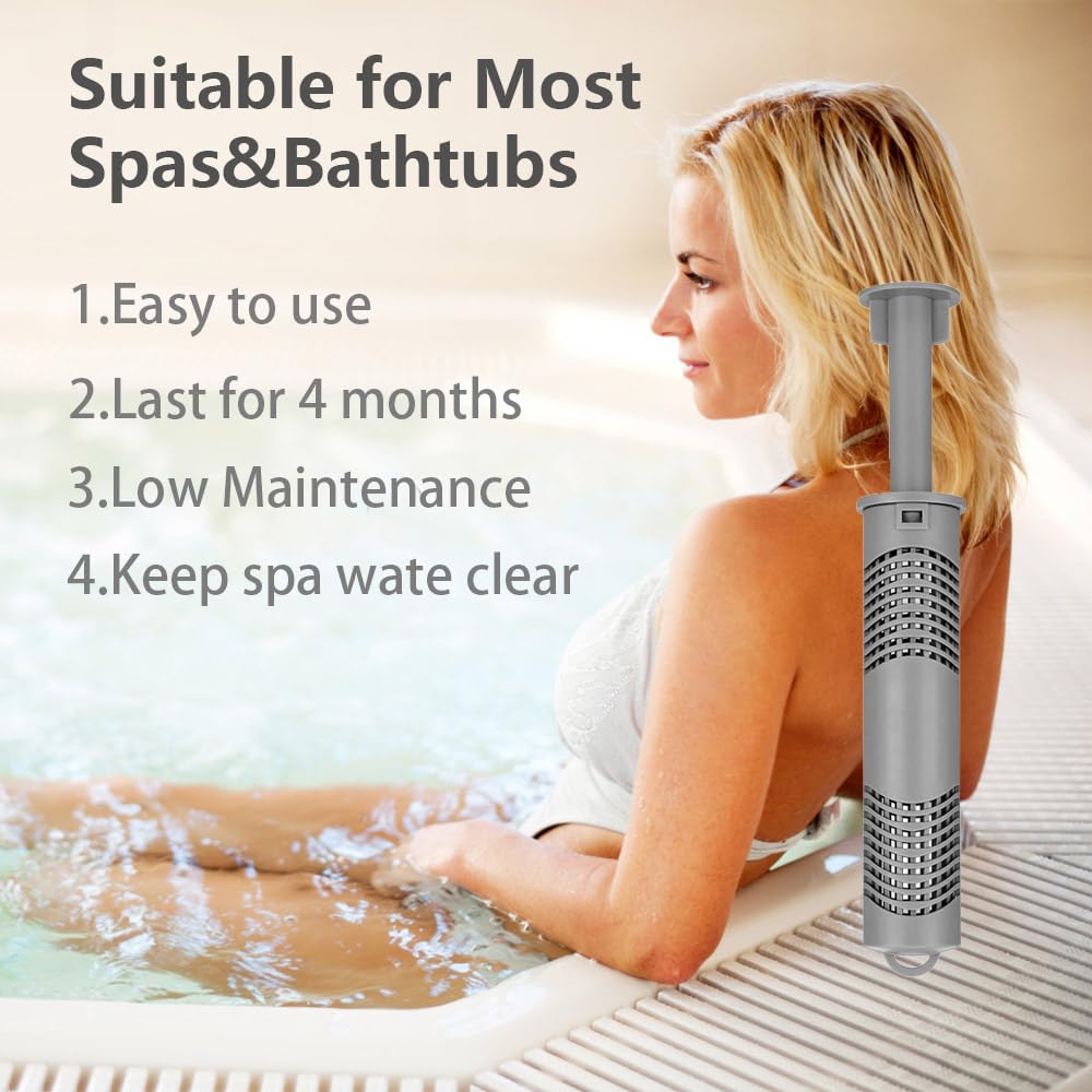 OBMAO spa mineral sticks with four mineral types for balanced water.