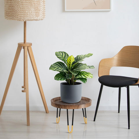 OBTAIN plant stand waterproof finish prevents water damage on floors