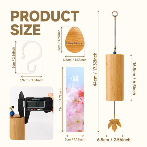 OcarinaWind deep tone chime C Major, rich notes for patio and balcony spaces.