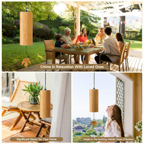 OcarinaWind patio decor wind chime, durable hardware for year-round outdoor display.