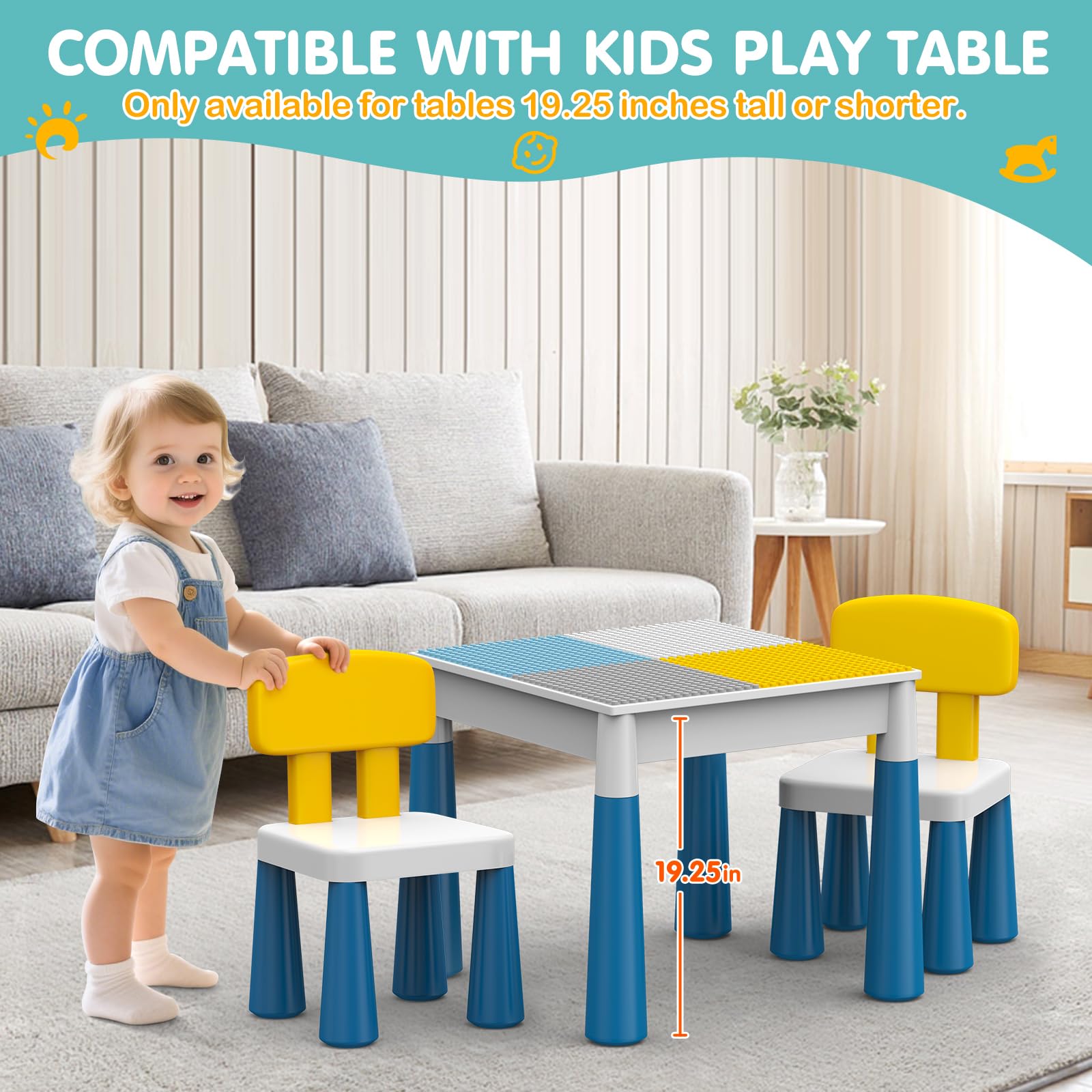 OCATO quick-assembly toddler chairs ready in minutes for busy families