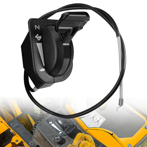 OCEAIR 51-inch throttle cable uses durable synthetic material for long life