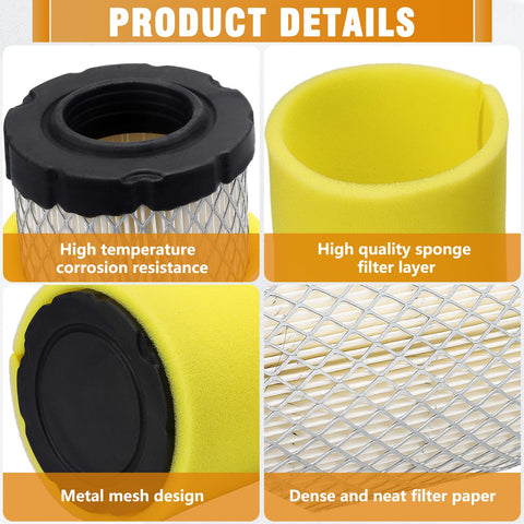 Close-up of durable OCEAIR air filter construction built for longevity