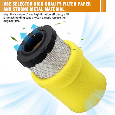 OCEAIR included pre-filter pack shown for extended main filter life