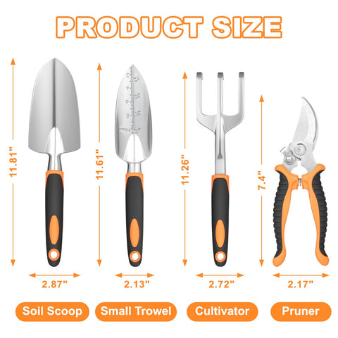 Ocean Ice Shovel demonstrates durable aluminum design for digging and transplanting.