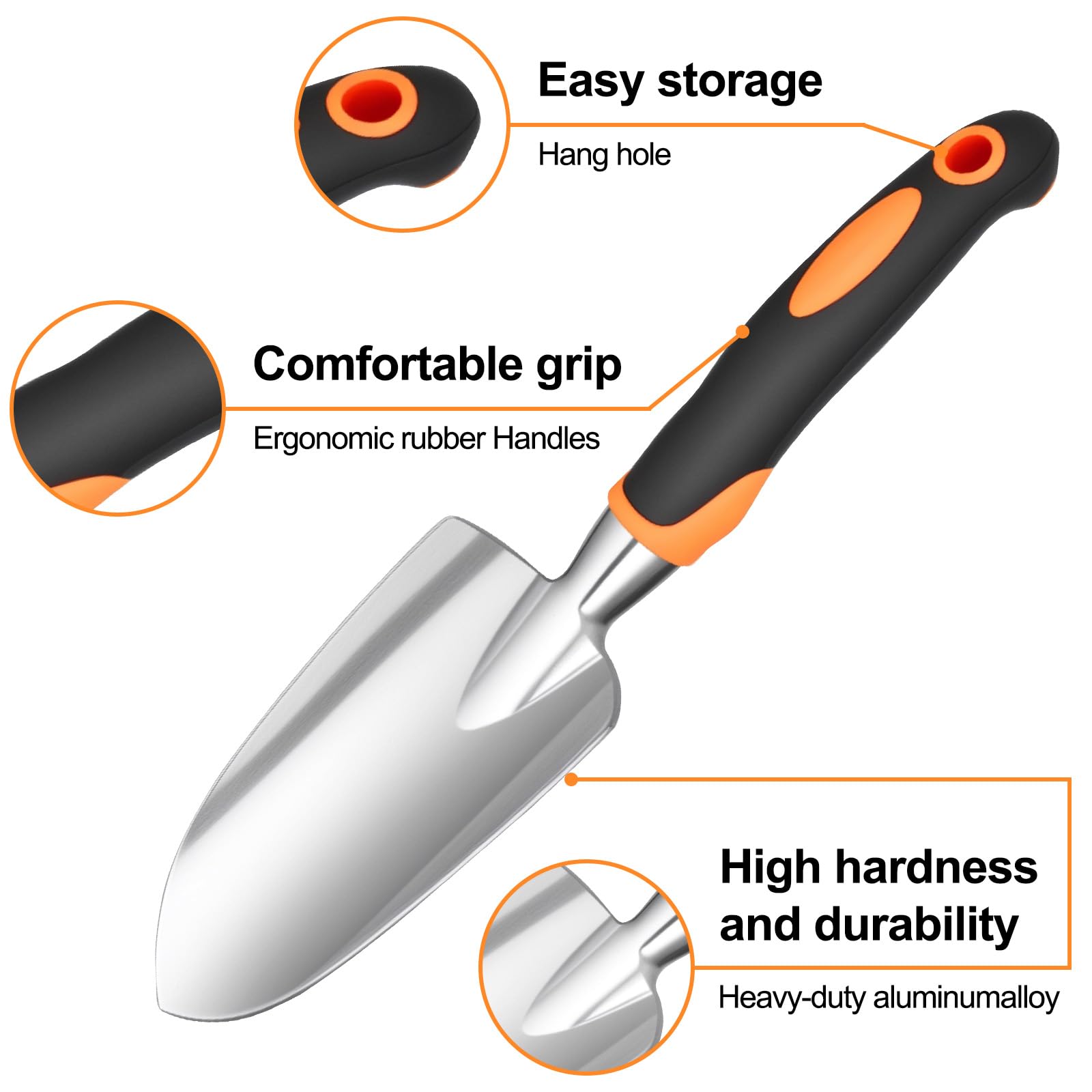 Ocean Ice Transplant Trowel with depth gauge for precise planting.