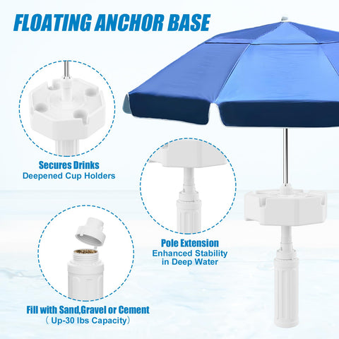 OceanaFlow corrosion-resistant build withstands water and sun exposure.