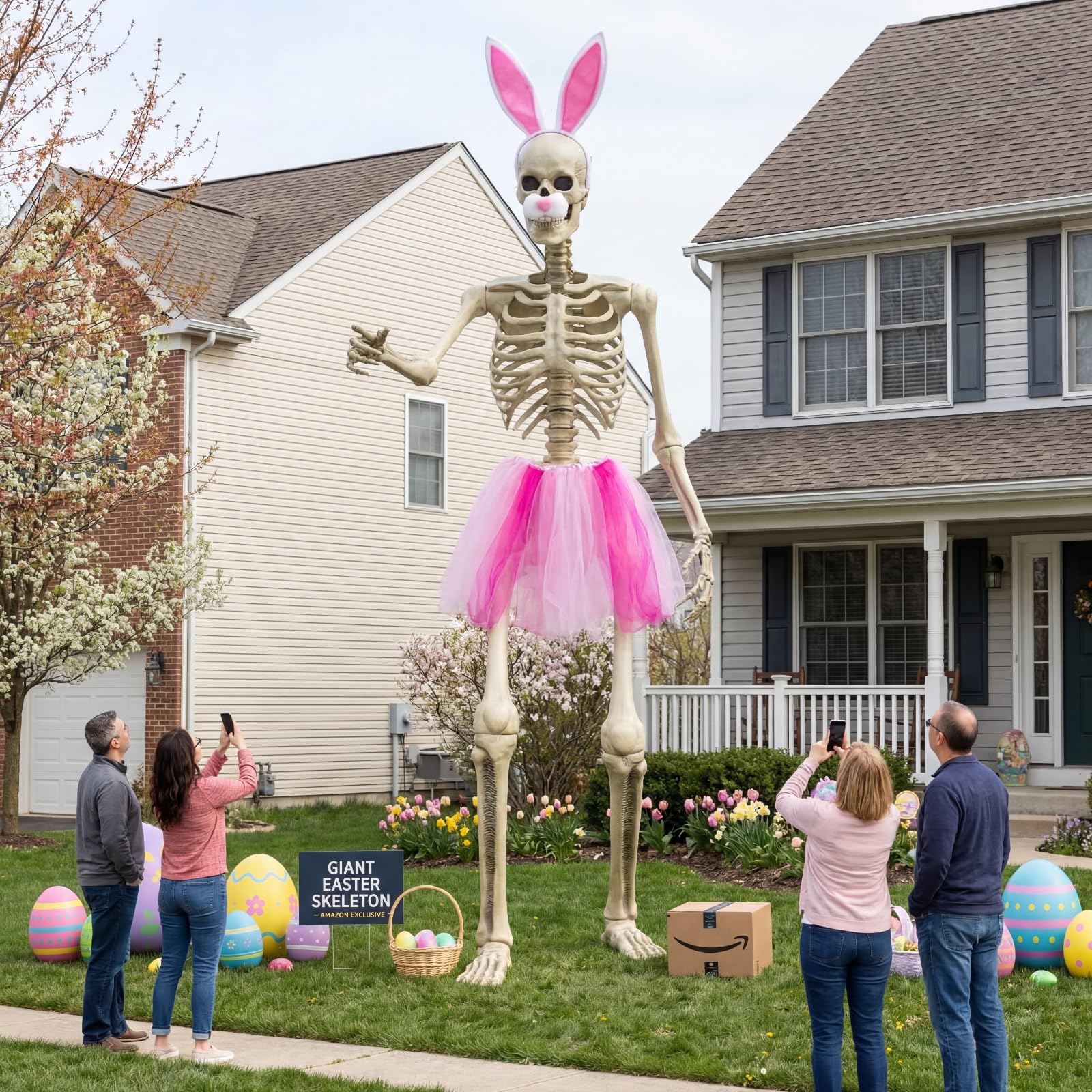 OceanCamel outdoor-ready kit resists spring weather for long-lasting yard display.