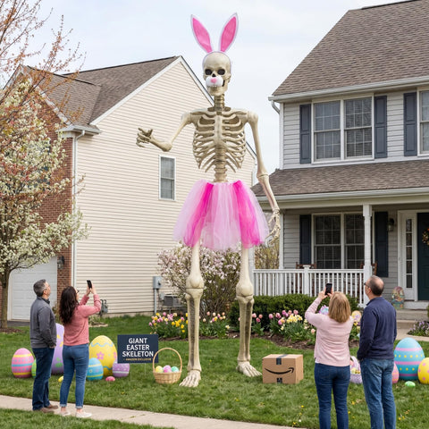 OceanCamel outdoor-ready kit resists spring weather for long-lasting yard display.