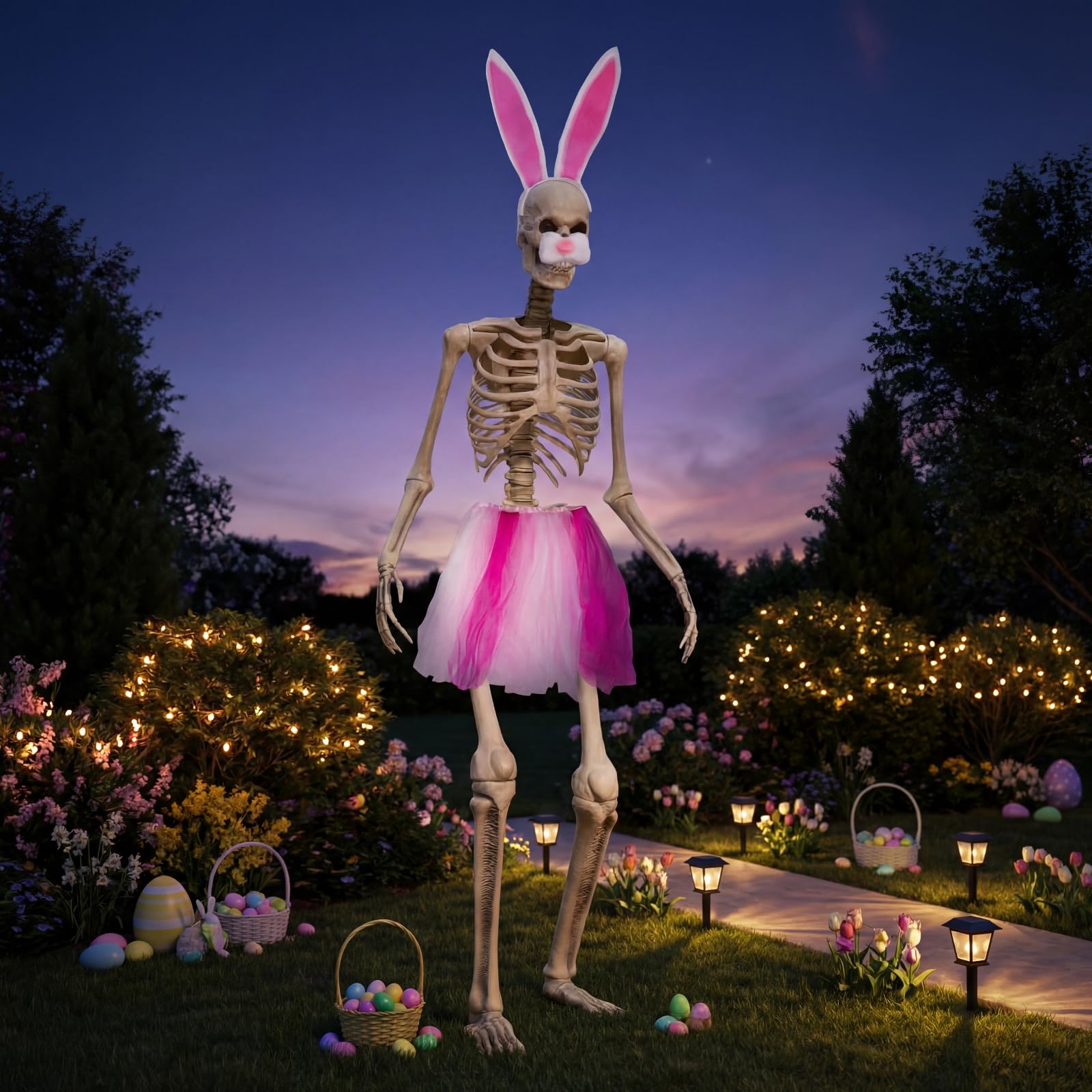 OceanCamel quick dress-up kit enables fast setup for a giant yard display.