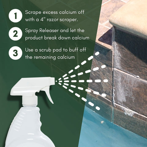 OCEANCARE mineral acid-free formulation cleans mineral buildup without surface damage.