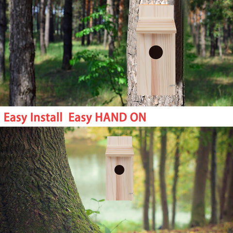 OceeK anti-rust hardware ensures durable bird house installation.