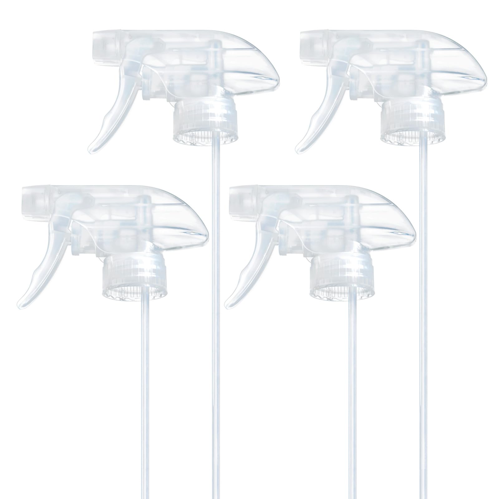 OCMML 4-pack clear spray nozzle kit for versatile bottle use.