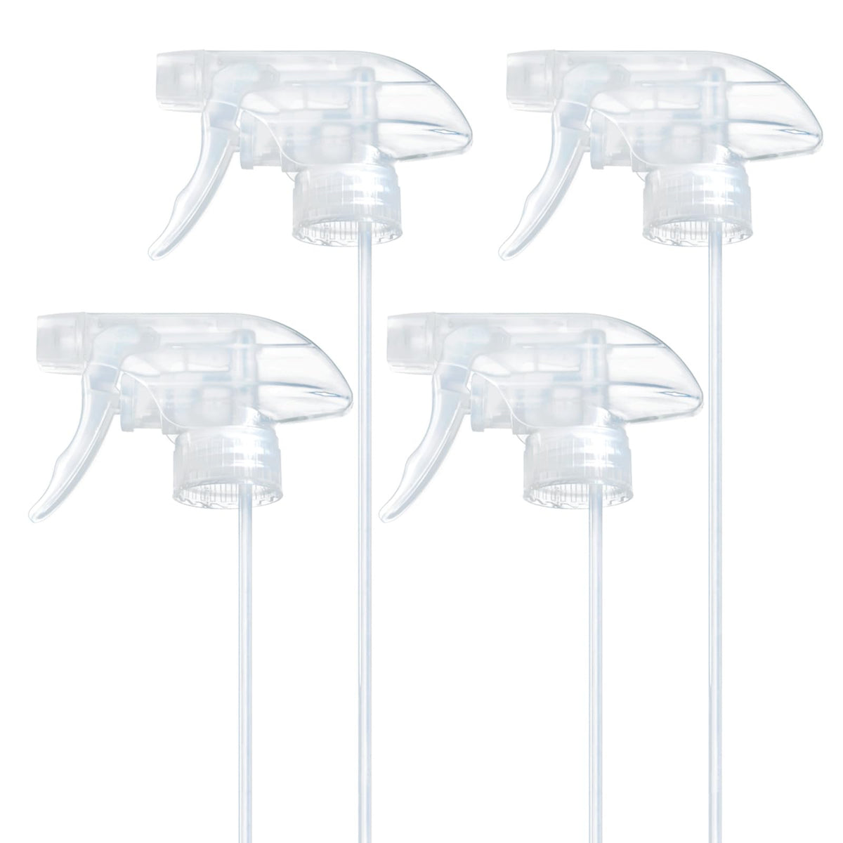 OCMML 4-pack clear spray nozzle kit for versatile bottle use.