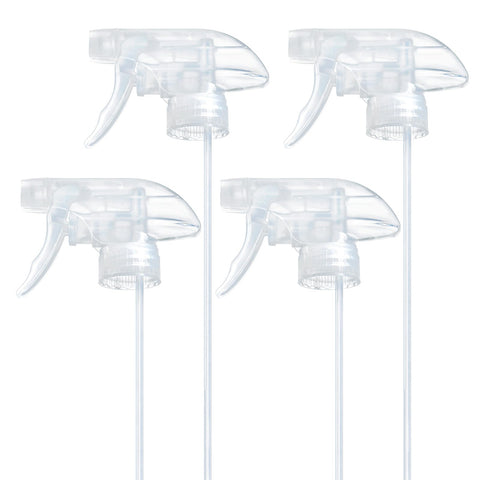 OCMML 4-pack clear spray nozzle kit for versatile bottle use.