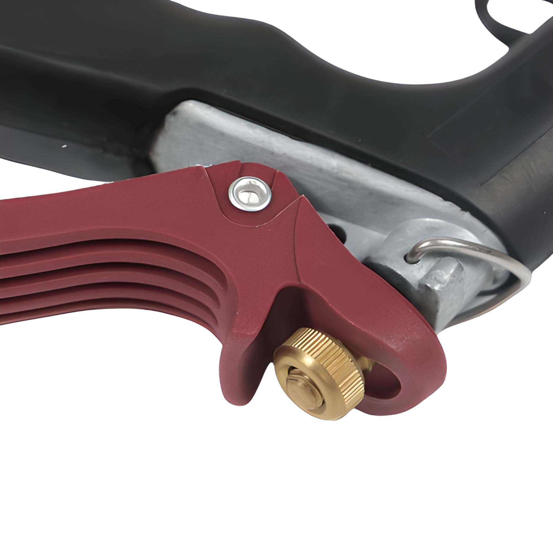OCS Parts Industrial Nozzle attachment-friendly front threads enable accessory options.