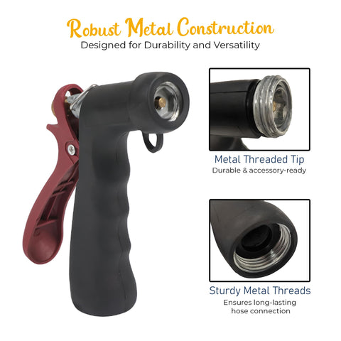 OCS Parts Industrial Nozzle metal construction emphasizes durability under high-pressure use.