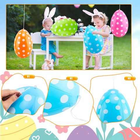 Octaday smooth-surfaced eggs with bright colors boost festive scenes.