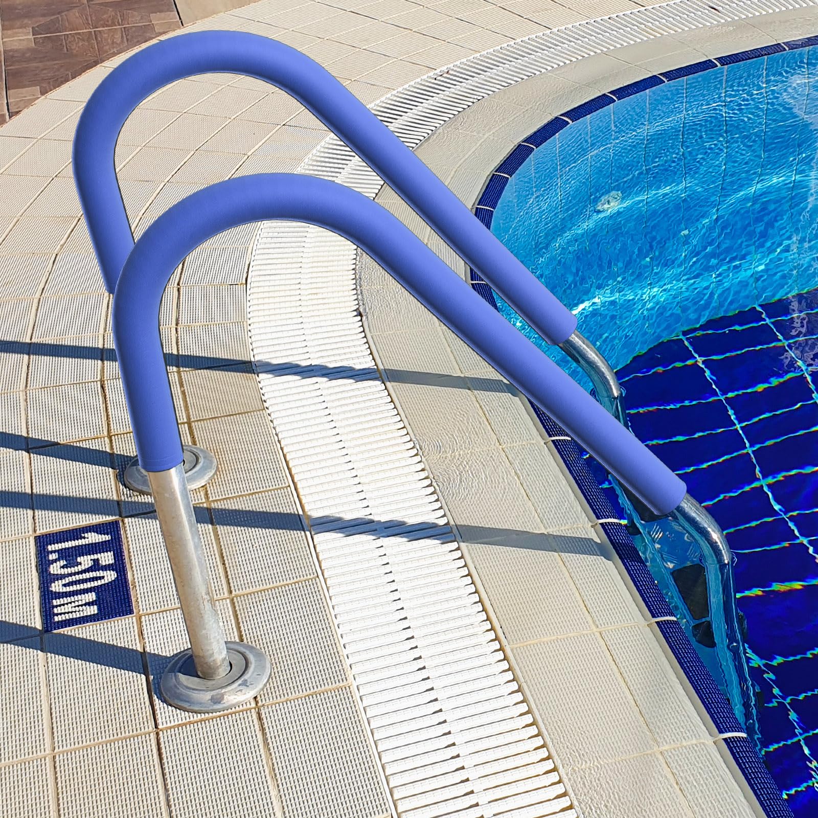 ODDMUCK 4ft sleeve fits rails 1–2 inches in diameter.