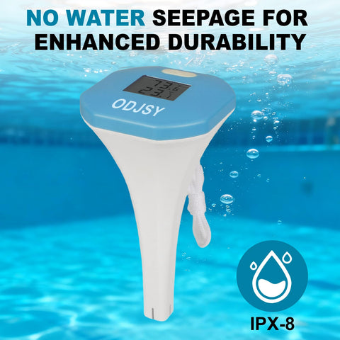 ODJSY digital LCD display shows fast, accurate temperature readings.