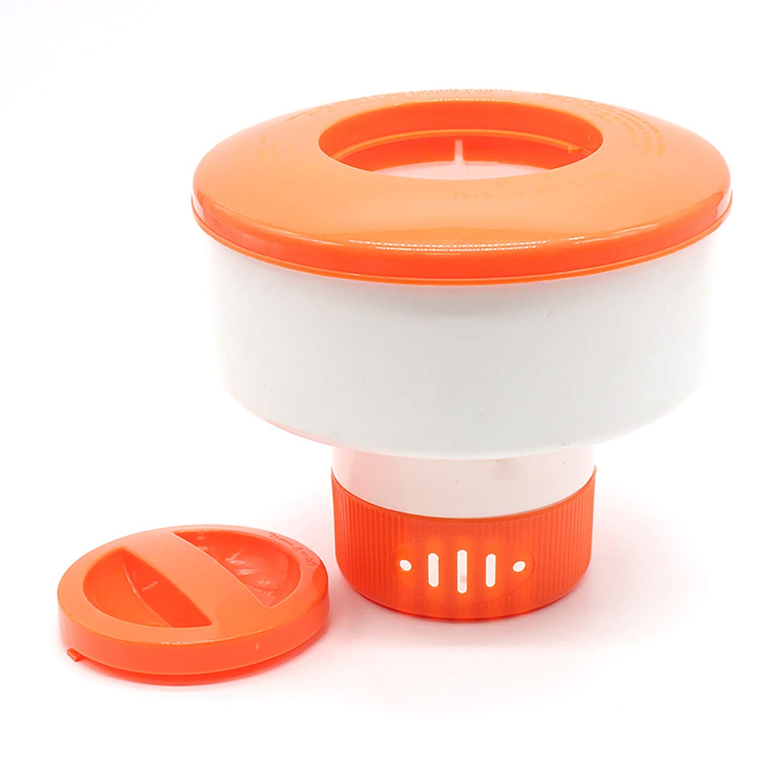 ODJSY pool chlorine floater with 7-inch diameter for balanced tablet release.