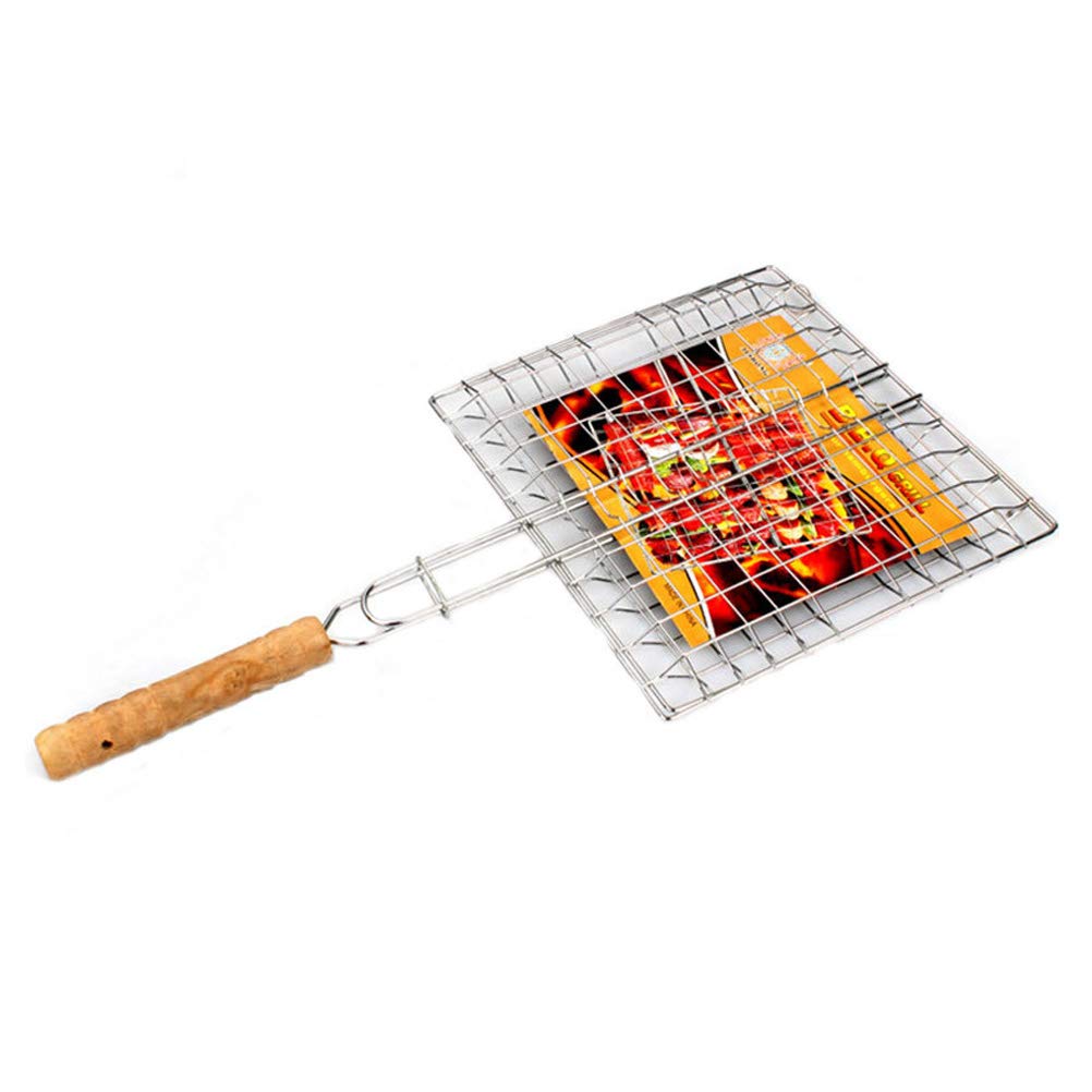 Odowalker Barbeque Grill Basket with compact design for versatile, space-saving grilling.